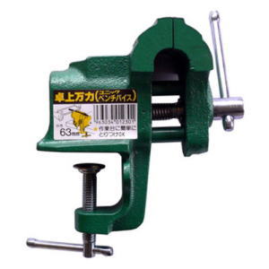 楽天市場】取付万力 口幅75mm ユニック 【 まんりき バイス 卓上