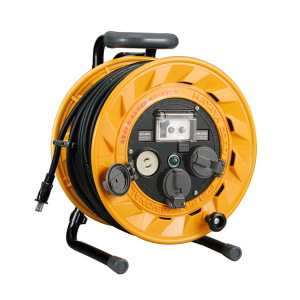 楽天市場】BR型コードリール100V型(漏電遮断器付) BR-301KX ハタヤ