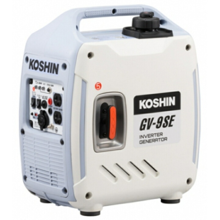 コーシン　インバーター発電機 GV-9i 工進 工進のインバーター発電機GV-9SE+PA-373ならボクらの農業EC