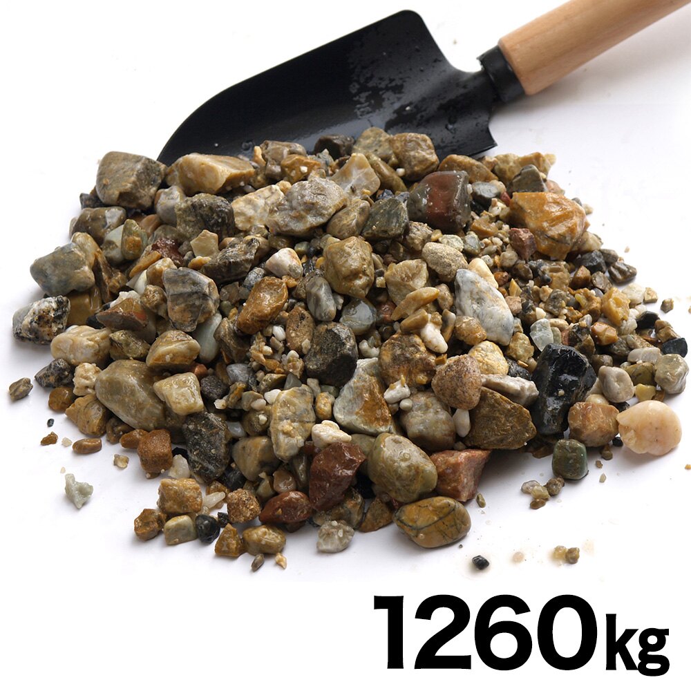 ネクスタイル さざれ石 大粒 約1260kg (約819リッター) JD63 【製造業者直送・代引不可・置配不可・送りとどける一画押さえる】
