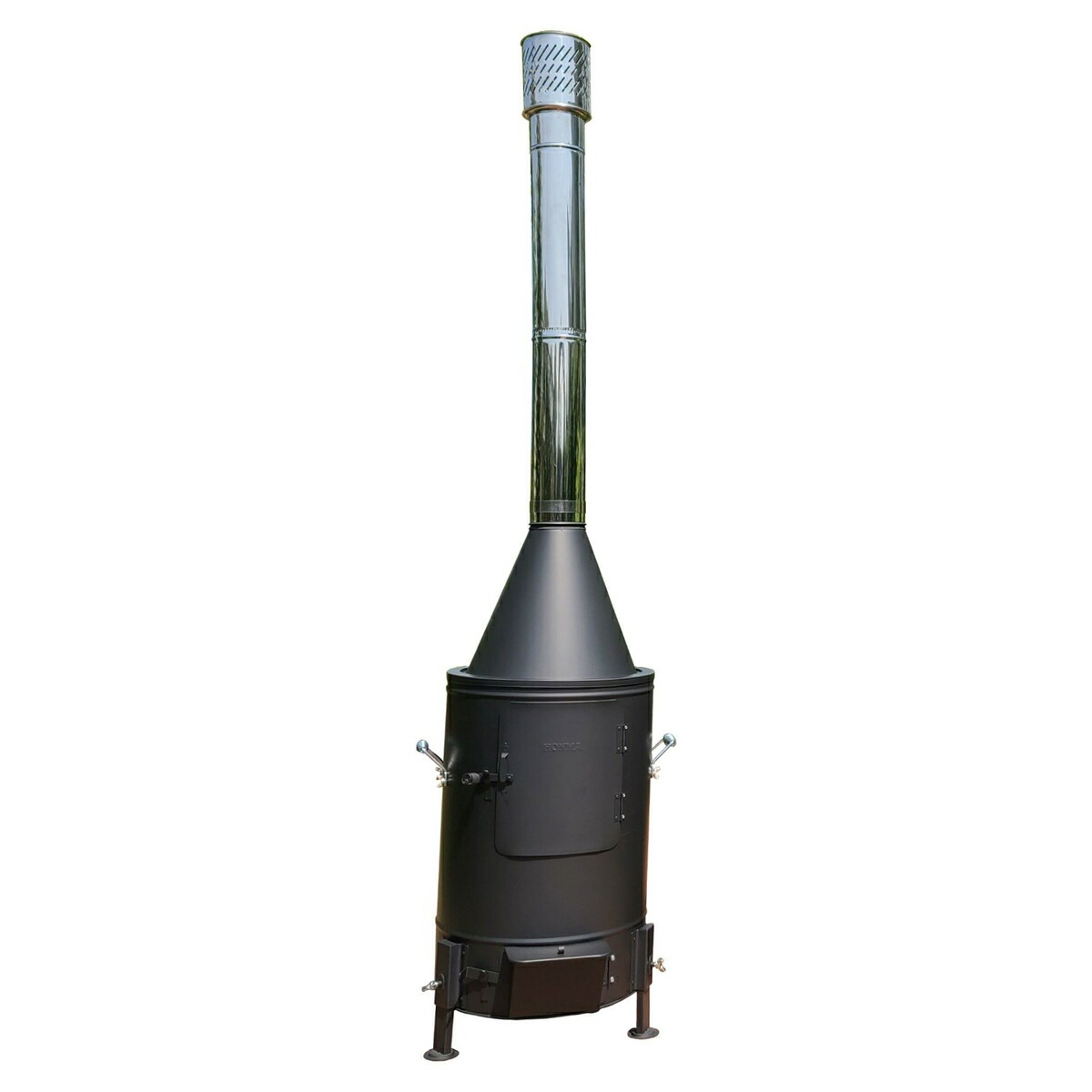 ホンマ製作所 小型かまど　薪ストーブ　焼却炉　煙突パーツ付 キャンプ 防災 ホンマ製作所 | 薪ストーブ、煙突、バーベキューコンロ、燻製器、燻炭