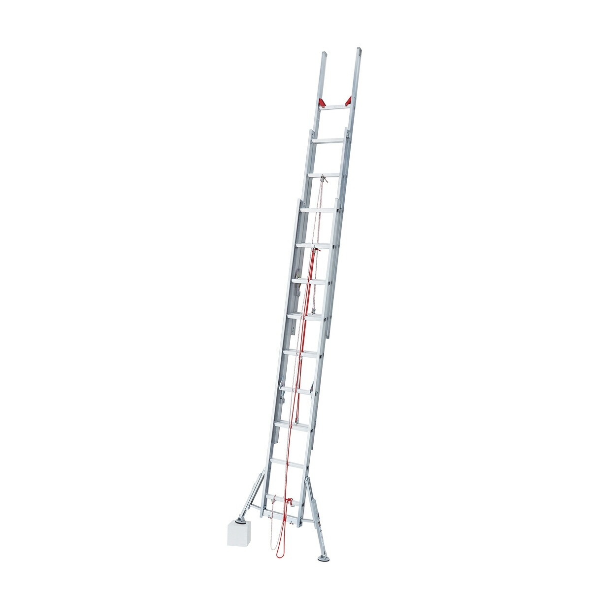 【法人限定】長谷川工業 ラクノリ 3連はしご スタビライザー付 7.1m LH3-70 【メーカー直送・代引不可・置配不可・配送地域限定】