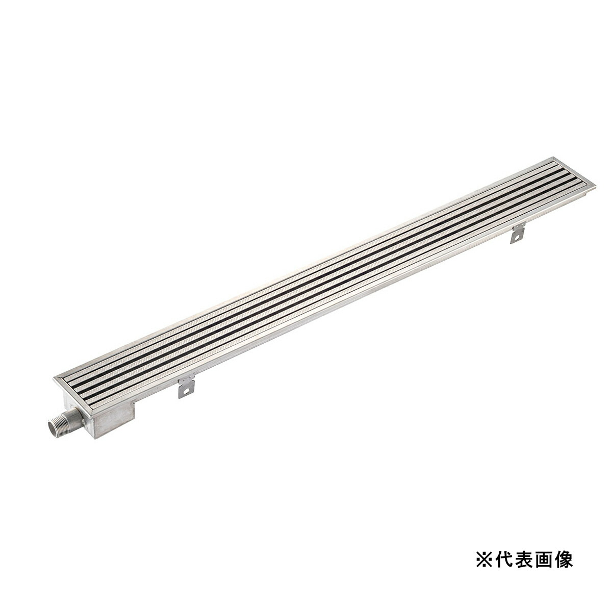 ダイケン 水抜き単一のもの ステンレスグレーチングタイプ 幅144粍 SUG-SR1518E 【製造業者直送・代引不可・置配不可】