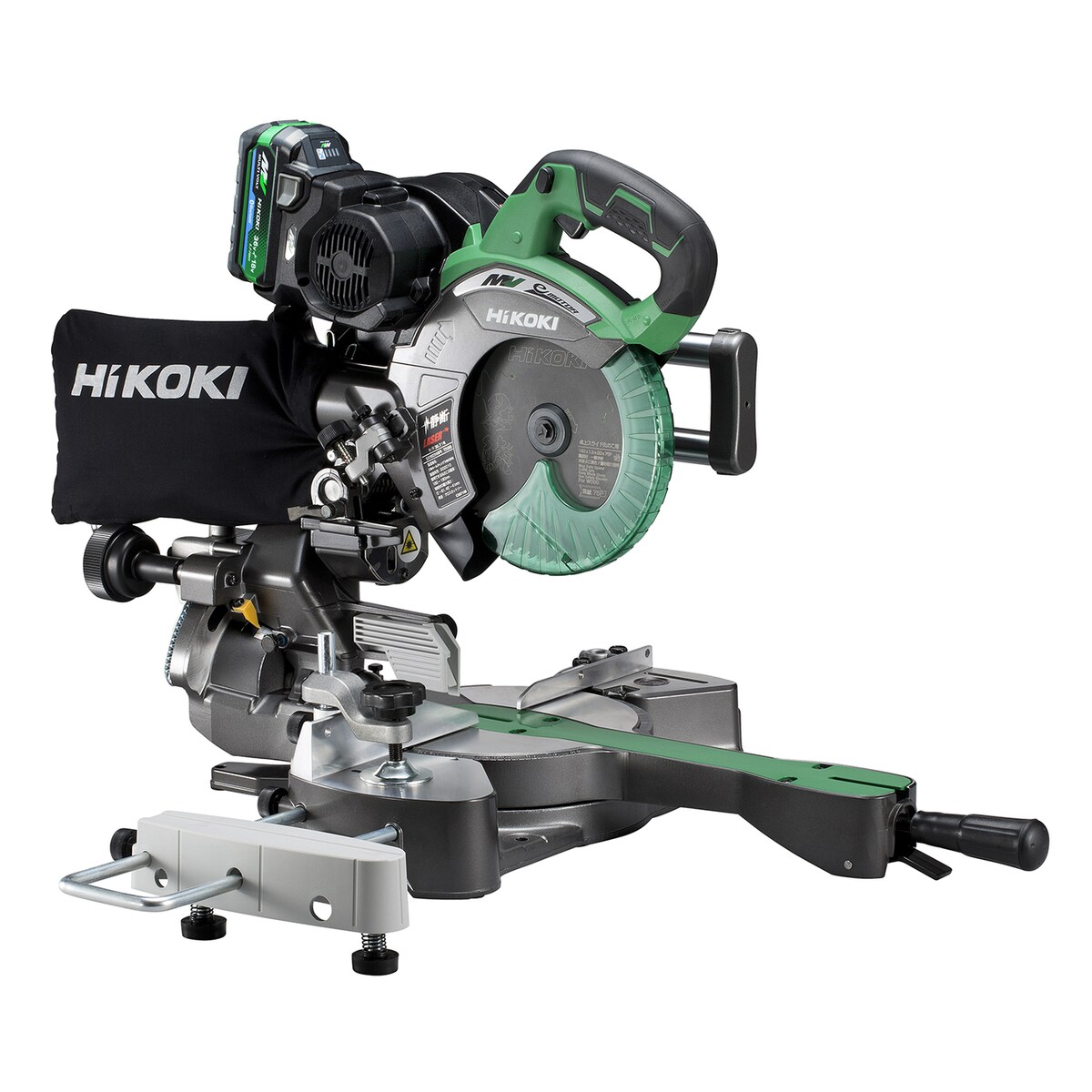 ハイコーキ HIKOKI 36Vスライド丸のこ 蓄電池1個 充電器付き C3607DRA-K XPSZ|Arclands Online 支店