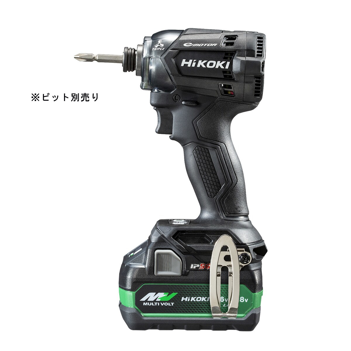 ハイコーキ HIKOKI 18VインパクトDV 蓄電池2個 充電器付き WH18DC 2XPBZ
