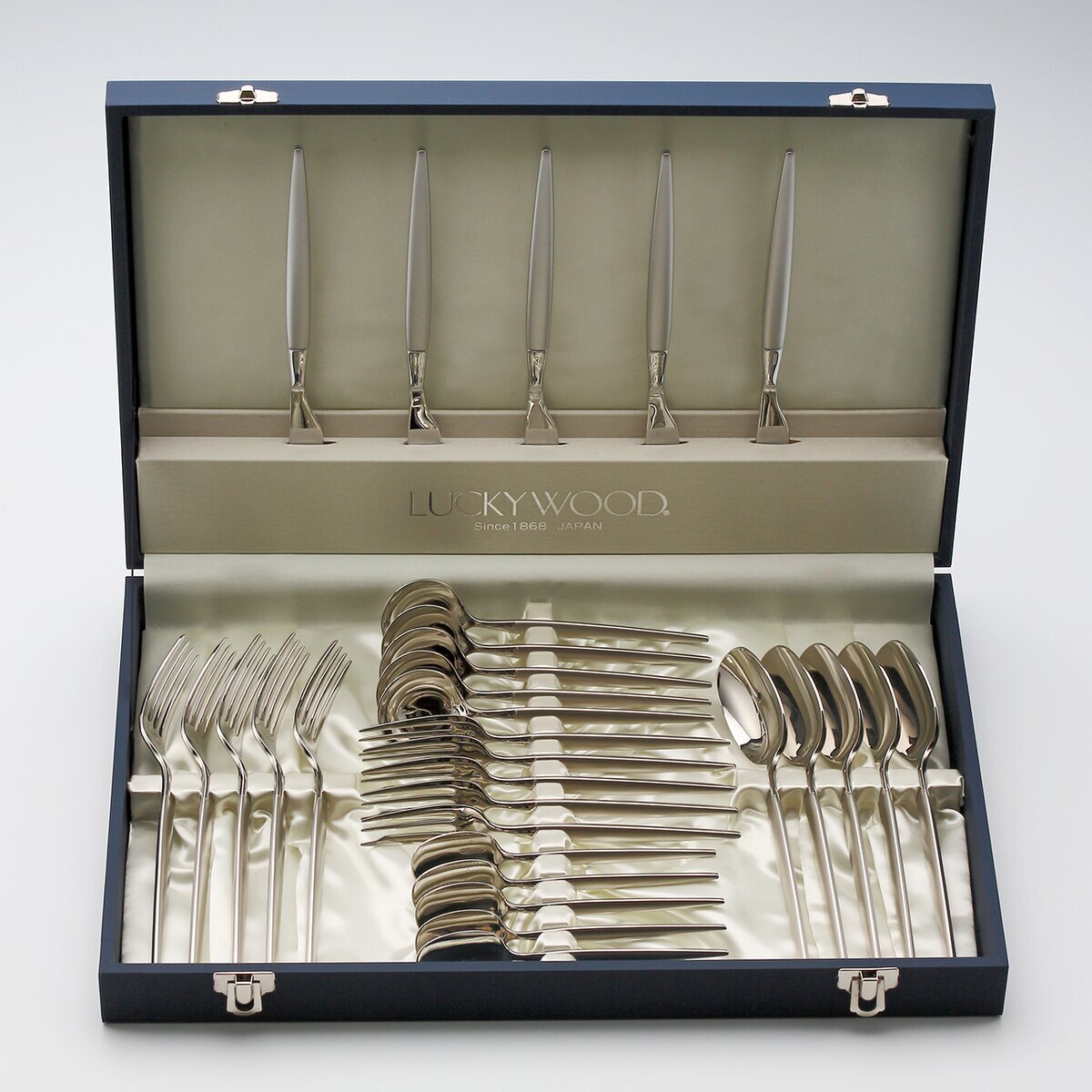 ラッキーウッド カトラリーセット ミルトア ディナーセット30pc 5客用 5-12530-0110