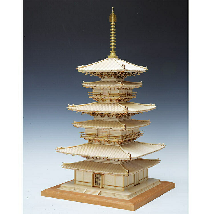 ウッディジョー 木製建築模型 1/75 薬師寺 東塔 改良版 28,028円