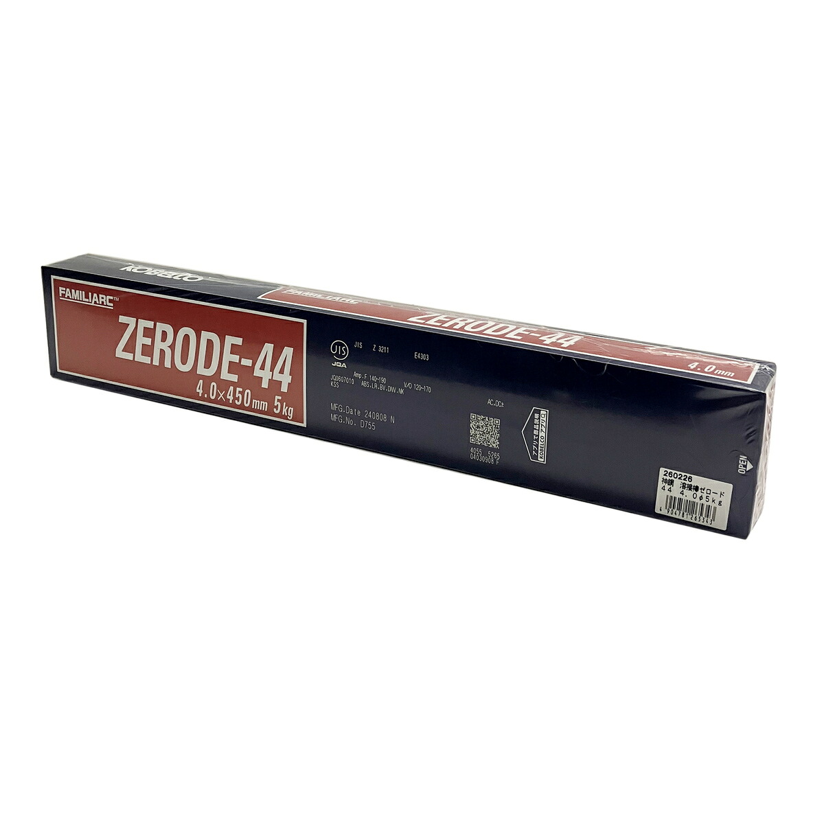 ARC 溶接棒 ゼロード44 Φ4.0×450mm 5kg 260226 アークランズ
