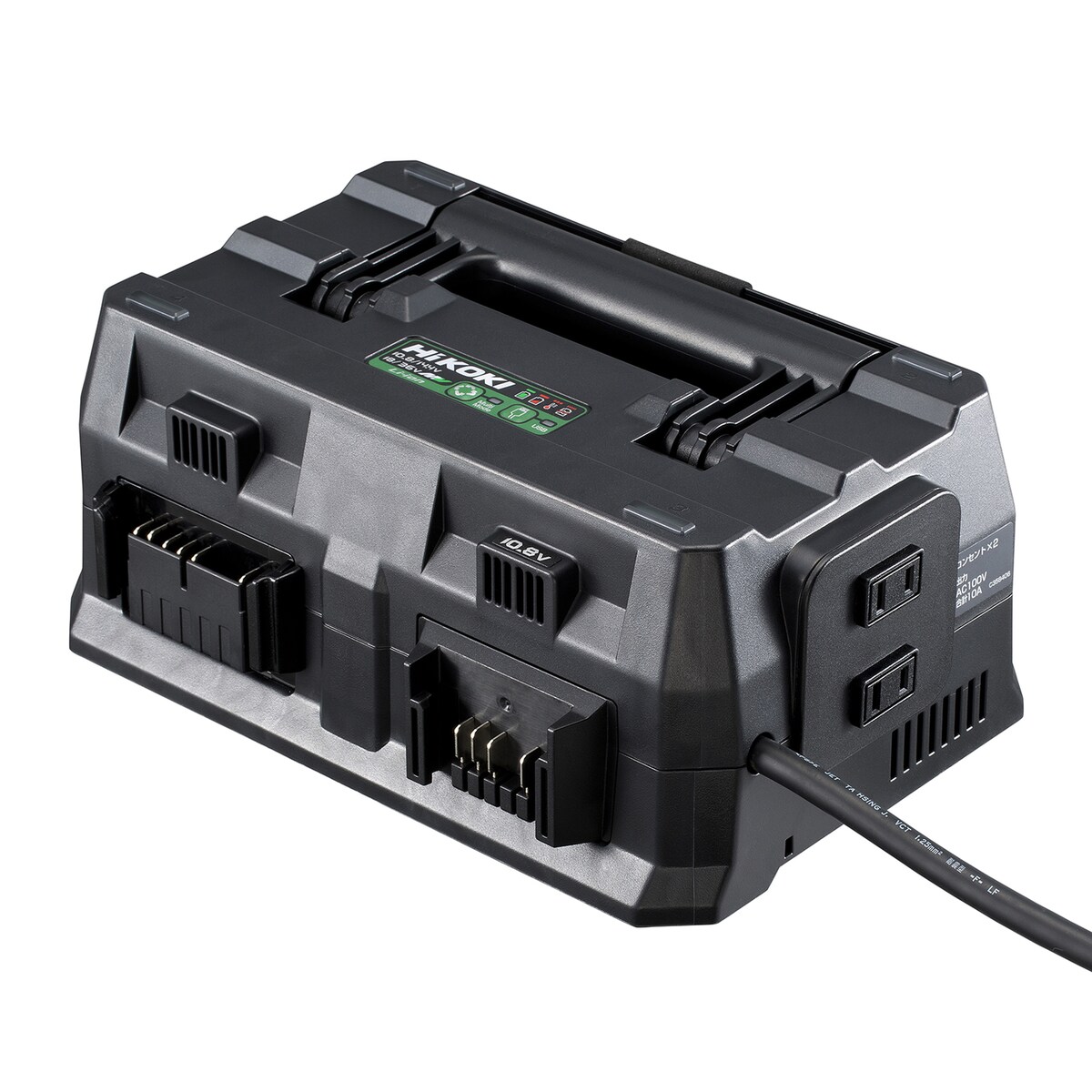 ハイコーキ HiKOKI マルチポート充電器 10.8V対応 UC18YTSL(S)｜Arclands Online 支店