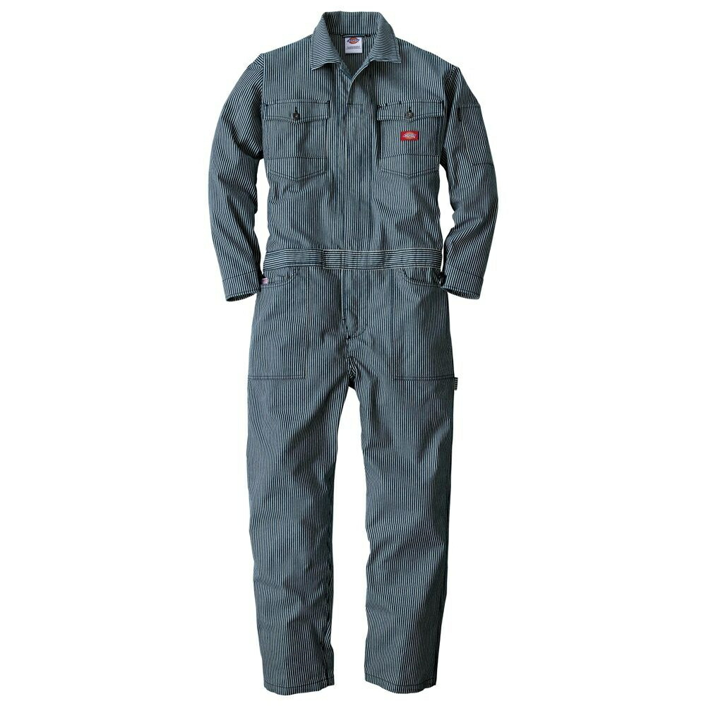 ディッキーズ Dickies ストレッチヒッコリー ツナギ 米国海軍 LL D-716