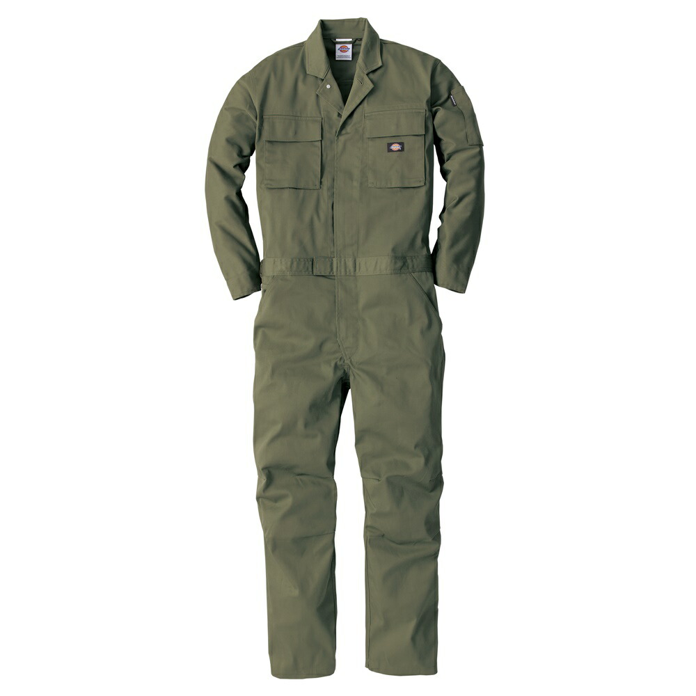 ディッキーズ Dickies T/Cストレッチ ツナギ アーミー 3L D-766