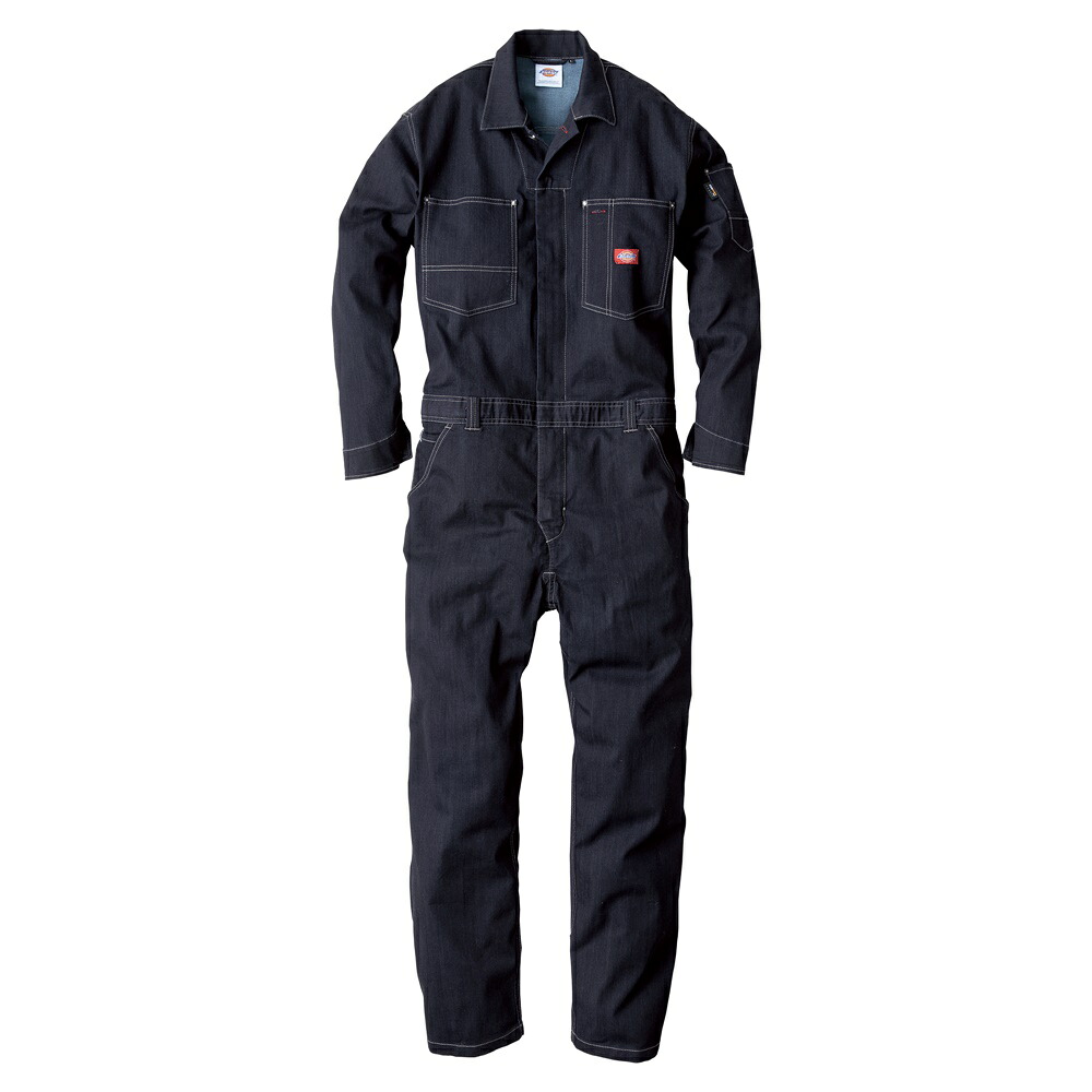 ディッキーズ Dickies CORDURA伸ばすことジーンズ ツナギ インディゴ L D-756