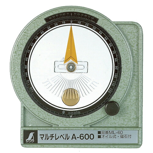 シンワ測定 角度計 マルチレベル A-600 78966
