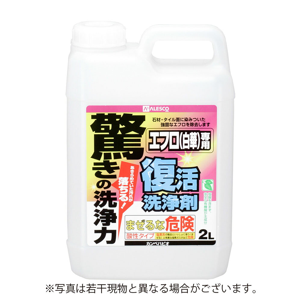 カンペハピオ 復活洗浄剤 エフロ 白華用 2L