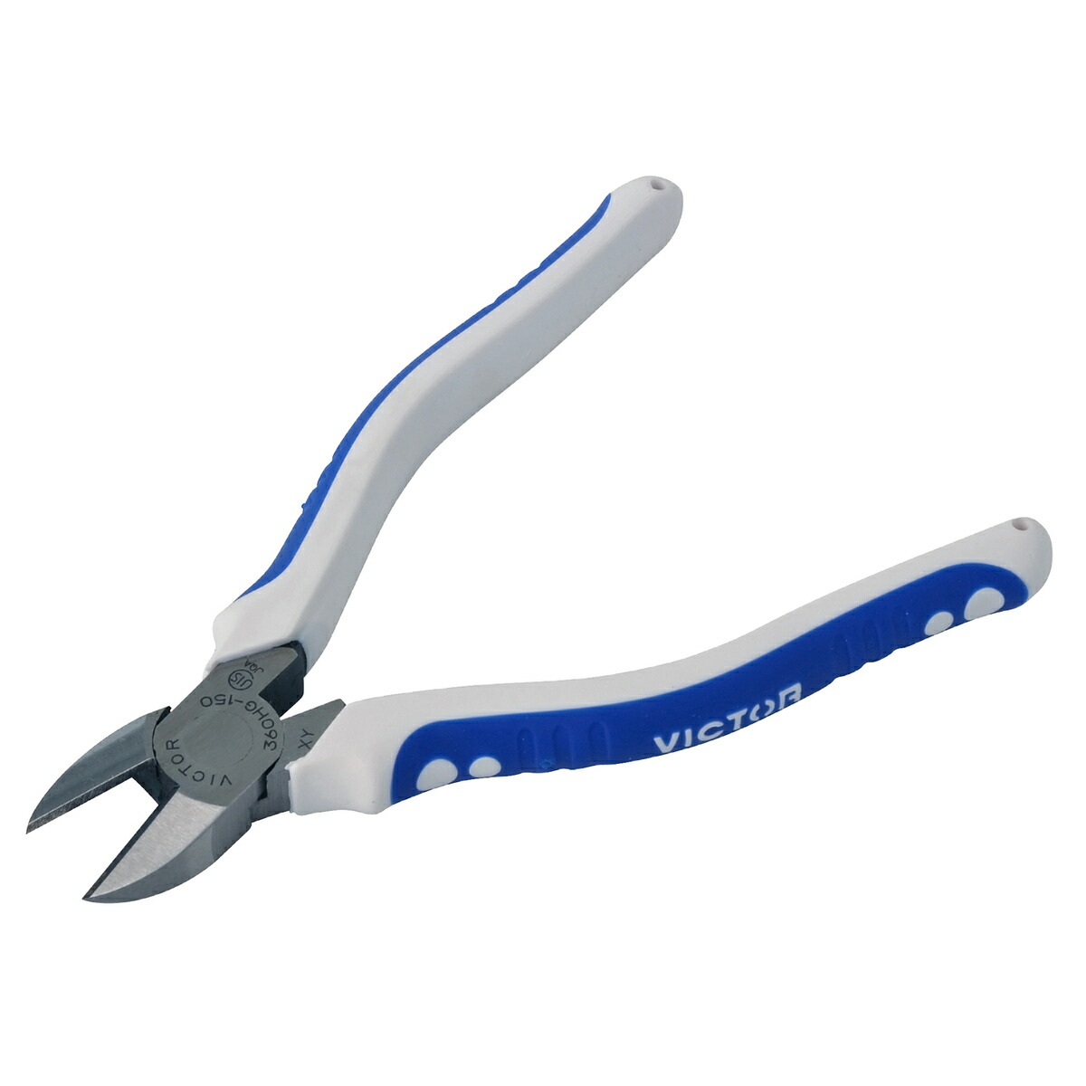Victor限定カラーペンチニッパ 限定カラー紫VICTOR(ビクター) 371HG-200-22B 偏芯電工ニッパ