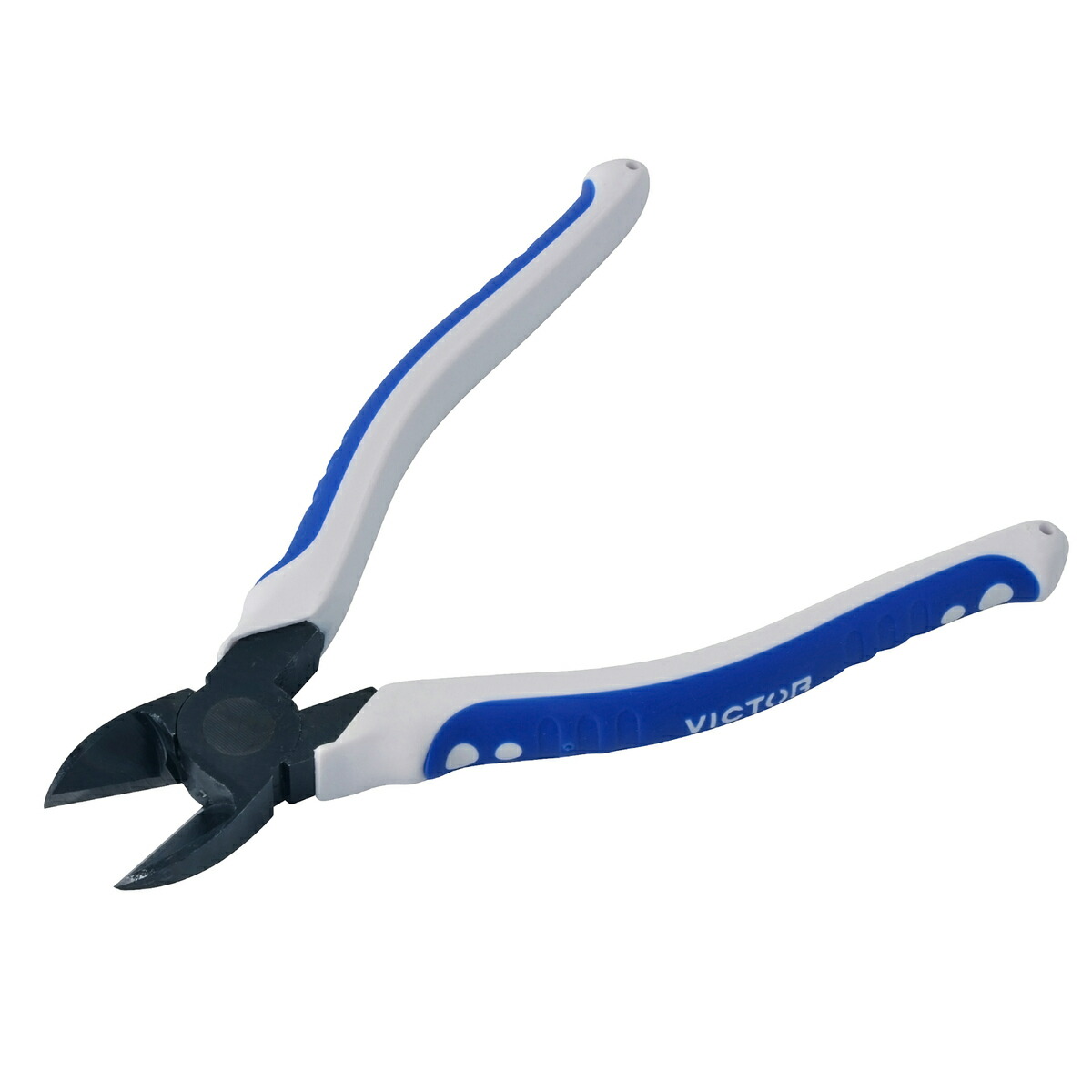ビクター　ニッパー VICTOR（工具） ビクター ハイパワー 強力ニッパ 200mm 薄刃 紫