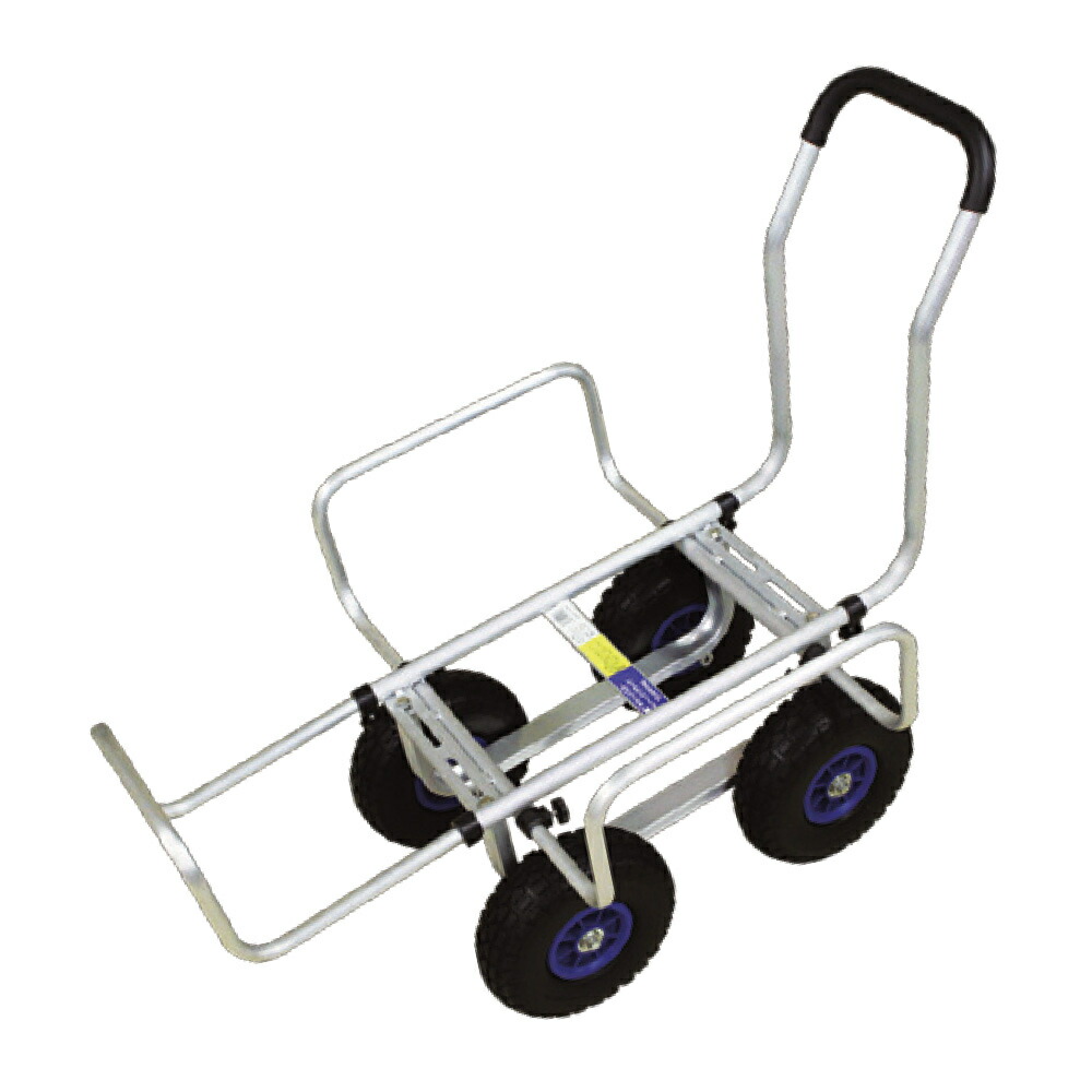 シンセイ 伸縮アルミハウスカー 否張り裂ける TC4503AL-PU 【製造業者直送・代引不可・置配不可】 台車-花・ガーデン・DIY