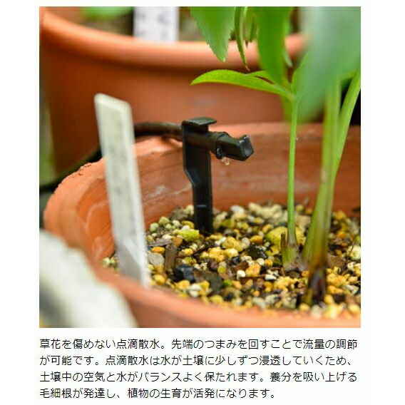 タカギ水やりスターターキットタイマー付鉢植え用GKK105