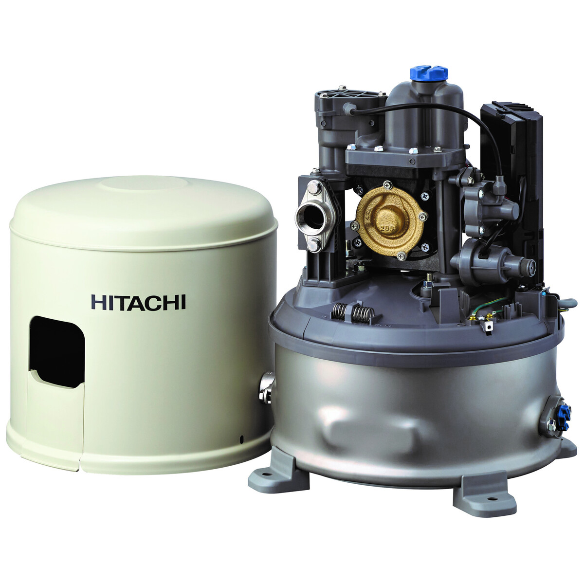 日立 はたご屋取り替えっこ浅井戸用揚水機 翦断応力強(つよし)くん WT-P300Y
