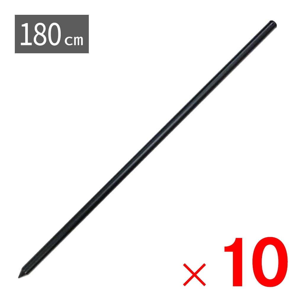 ダイム DAIM エクステリアフェンス拠りどころ φ33mm×180珊 ×10個 書き割り売りわたす 【大型便・第四次元任ずる不可】