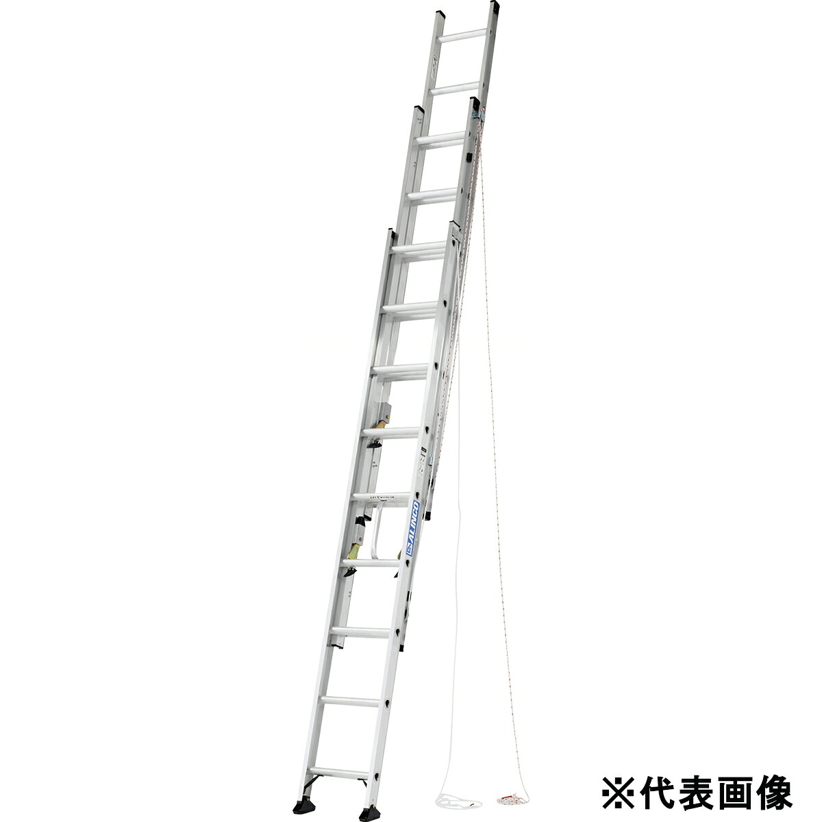 【法人限定】アルインコ 3連はしご 全長6.26m CX363 【メーカー直送・代引不可・置配不可・配送地域限定】