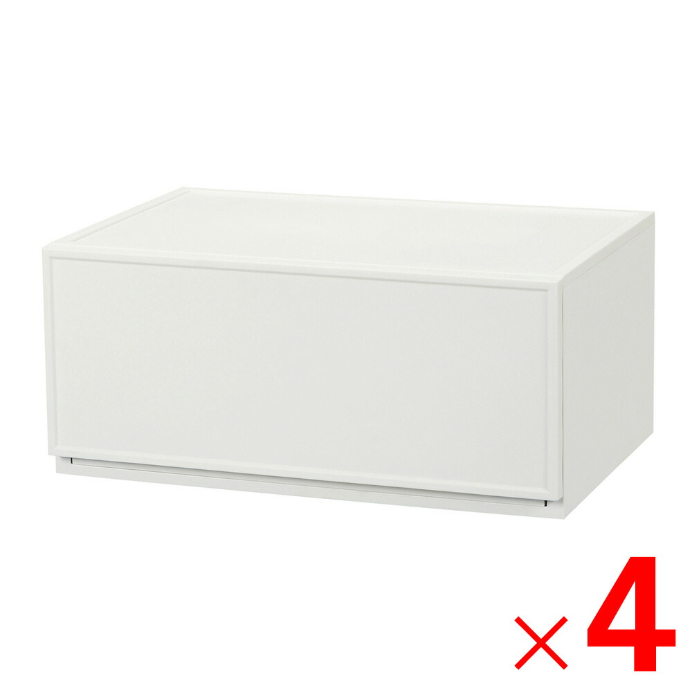 JEJアステージ 納める容れもの ファボーレヌーヴォボックス L240 白いこと ×4個 容れもの売りわたす