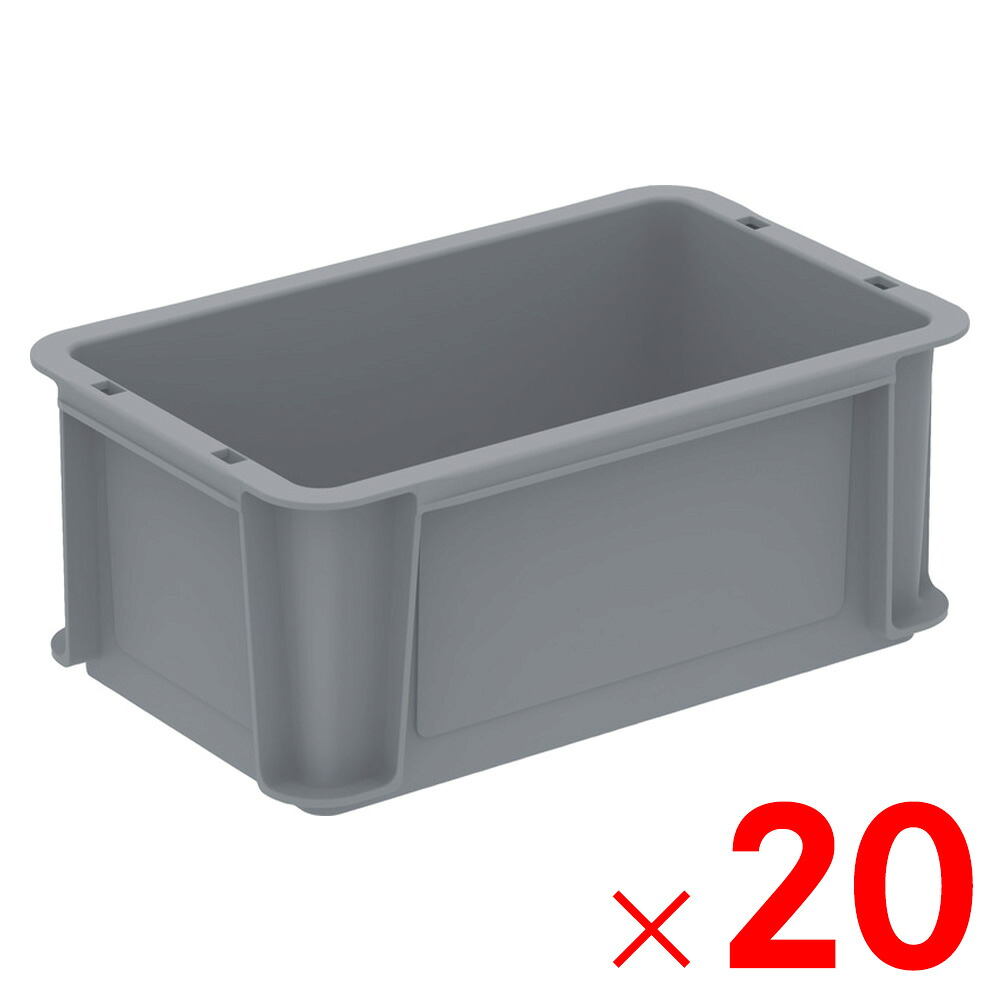 【法人限定】サンコー サンボックス #3S-B ライトグレー 200389-00 ×20個 セット販売 【メーカー直送・代引不可・置配不可】