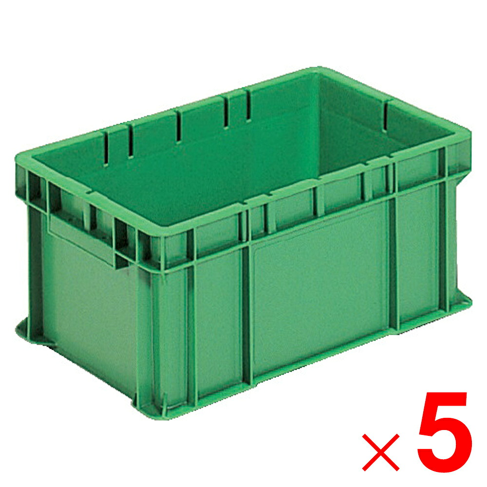 【法人限定】サンコー サンボックス #19-3 グリーン 201909-00 ×5個 セット販売 【メーカー直送・代引不可・置配不可】