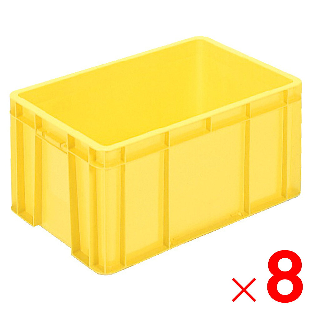 【法人限定】サンコー サンボックス #19B イエロー 204601-00 ×8個 セット販売 【メーカー直送・代引不可・置配不可】|Arclands Online 支店