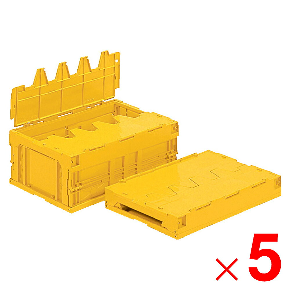 【法人限定】サンコー サンクレットオリコン 30B 底面嵌合突起有 イエロー 551010-00 ×5個 セット販売 【メーカー直送・代引不可・置配不可】|Arclands Online 支店