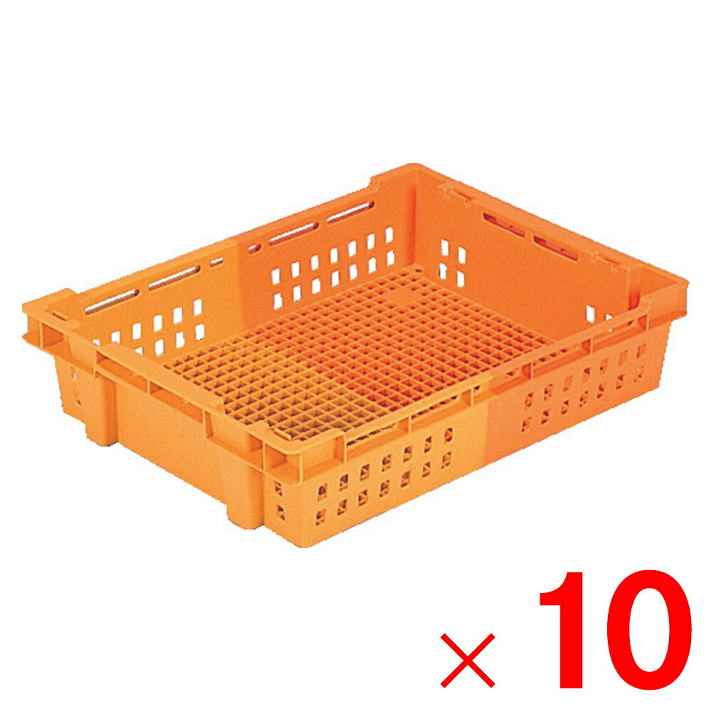 【法人限定】サンコー SNコンテナー C#15 オレンジ/オレンジ 101601-00 &times;10個 セット販売 【メーカー直送・代引不可・置配不可】｜Arclands Online 支店