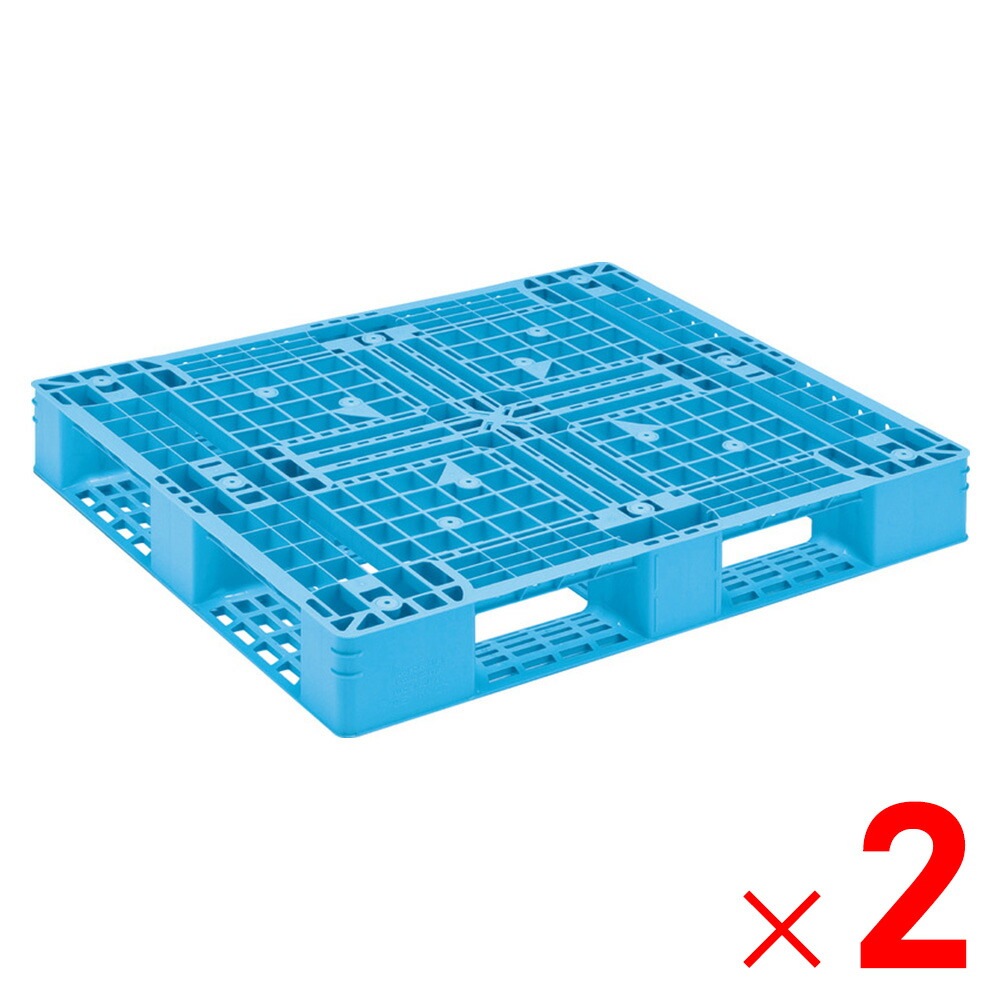 【法人限定】サンコー パレット D4-1012-5 ライトブルー 812045-00 &times;2個 セット販売 【メーカー直送・代引不可・置配不可】｜Arclands Online 支店