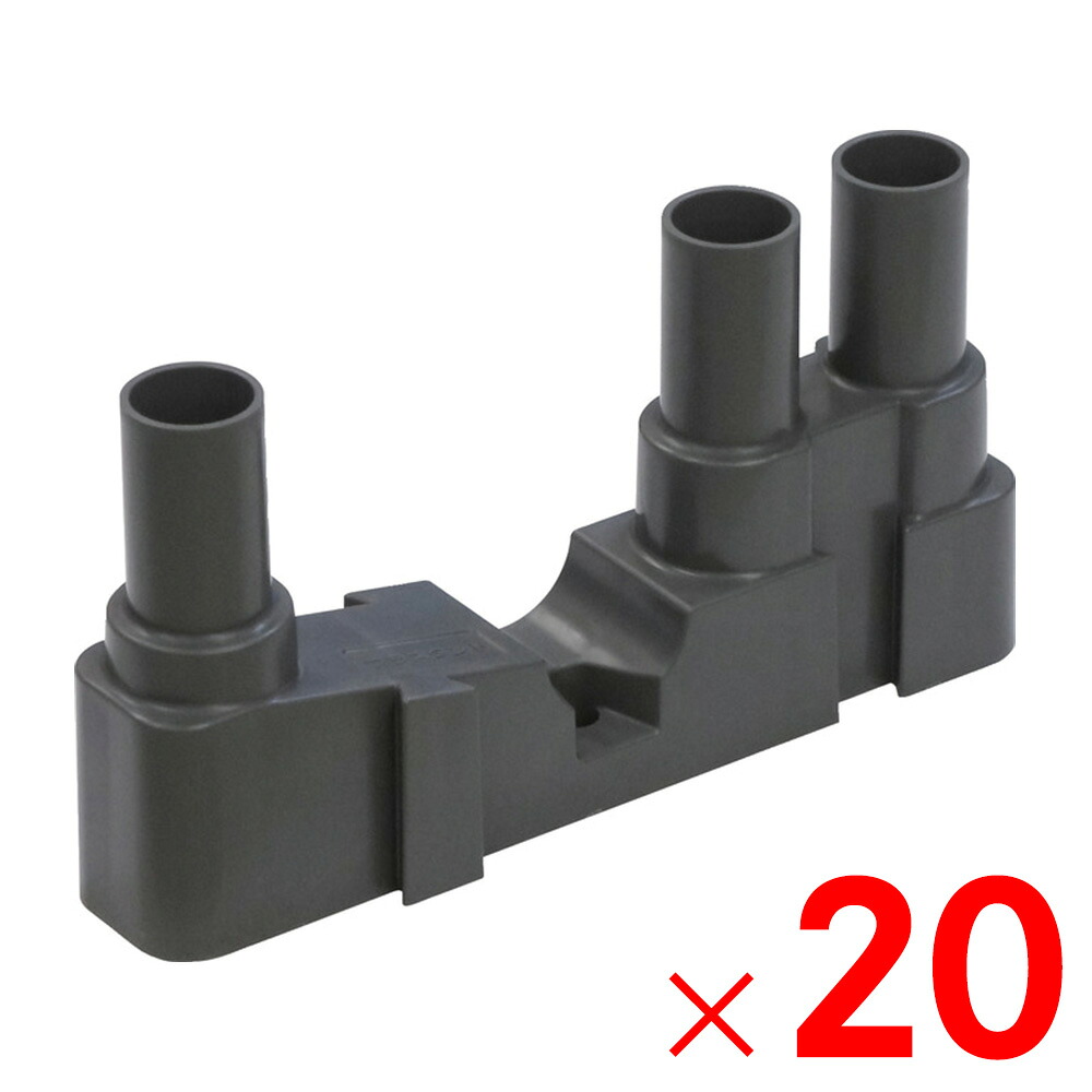 【法人限定】サンコー フェンス用プラスタンド グレー 806080-00 ×20個 セット販売 【メーカー直送・代引不可・置配不可】