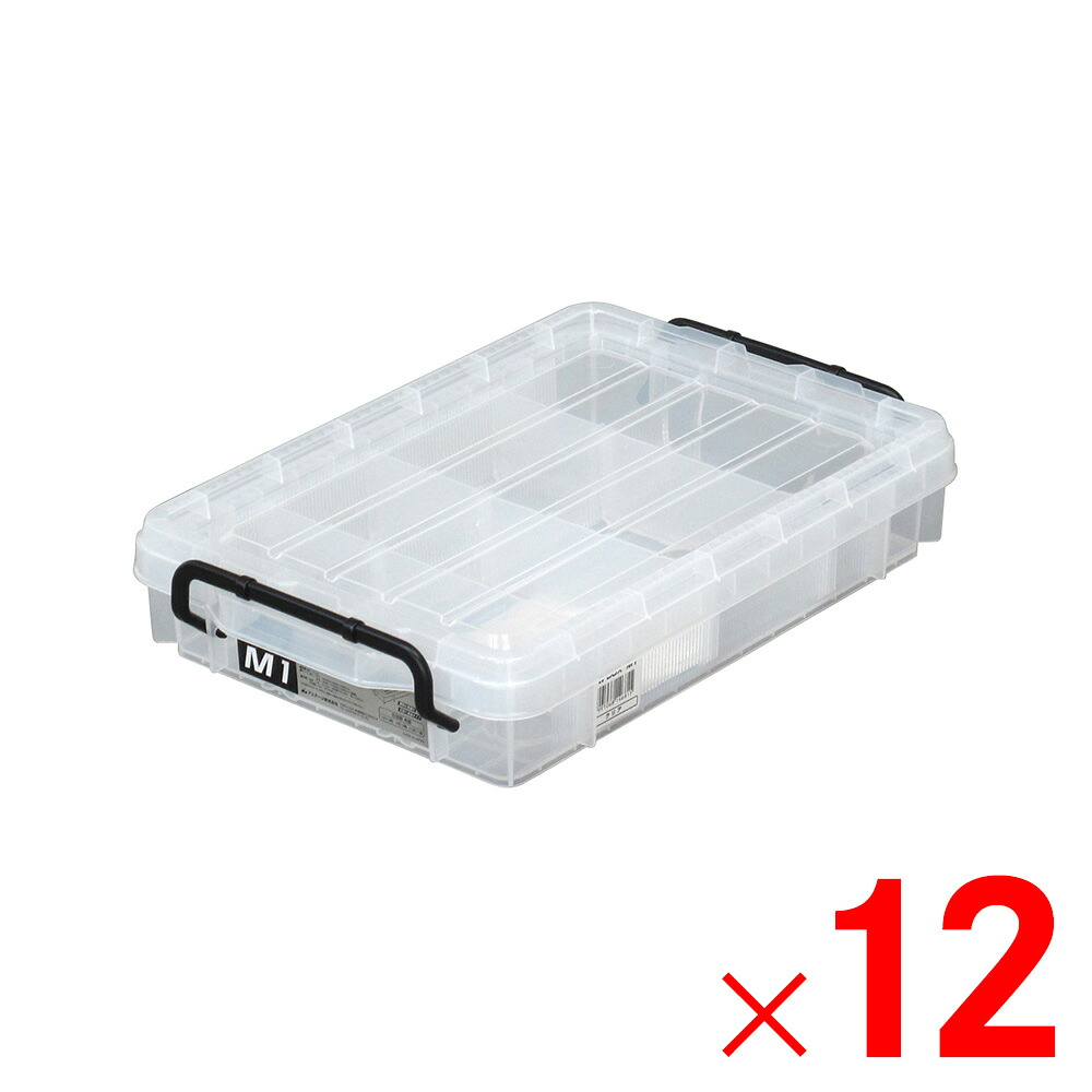 JEJアステージ NWボックス M1 クリア ×12個 ケース販売