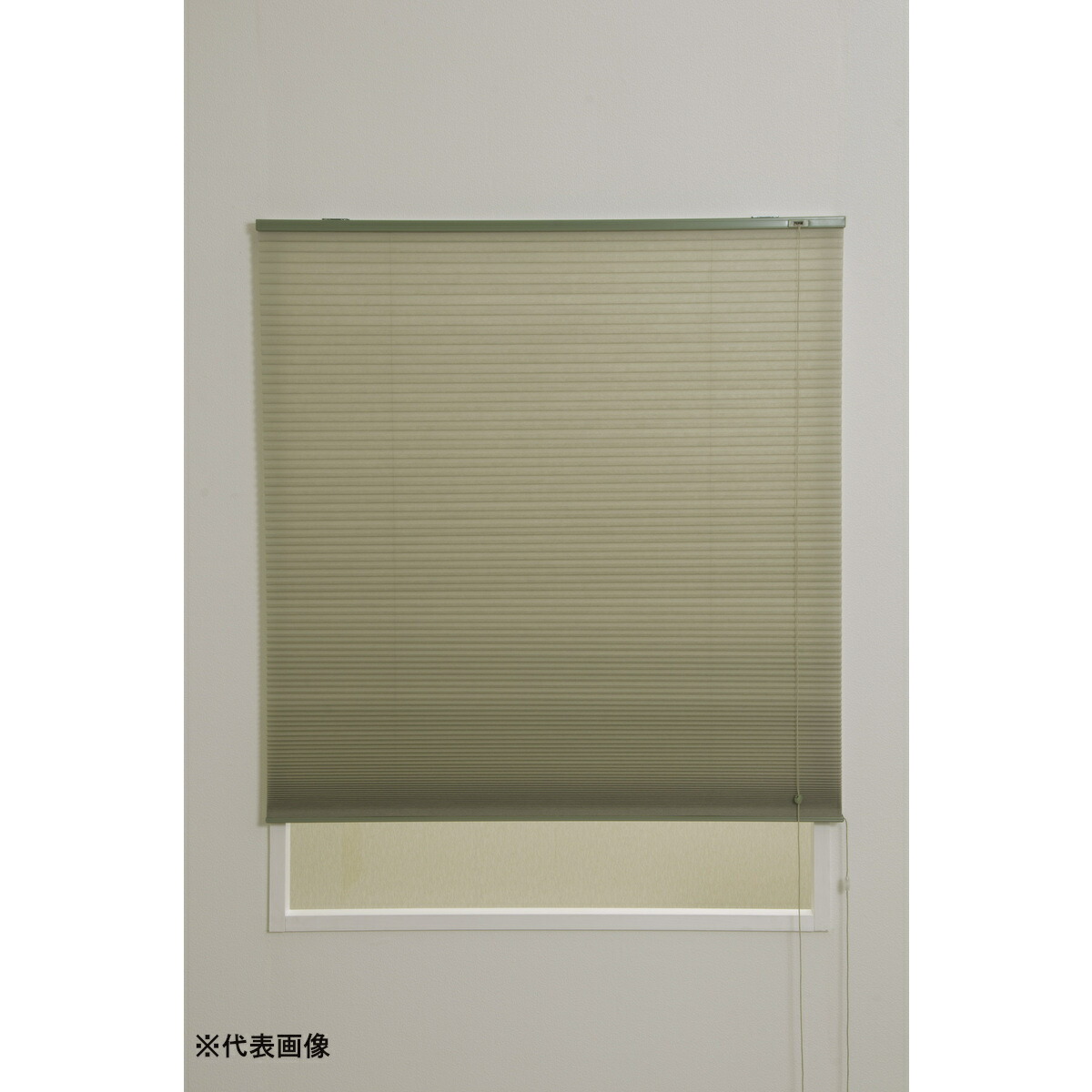盛りだくさんネス ハニカムブラインド 彩 緑であること 180×135珊 L6323 【製造会社直送・代引不可・置配不可・送りとどける領域押さえる】