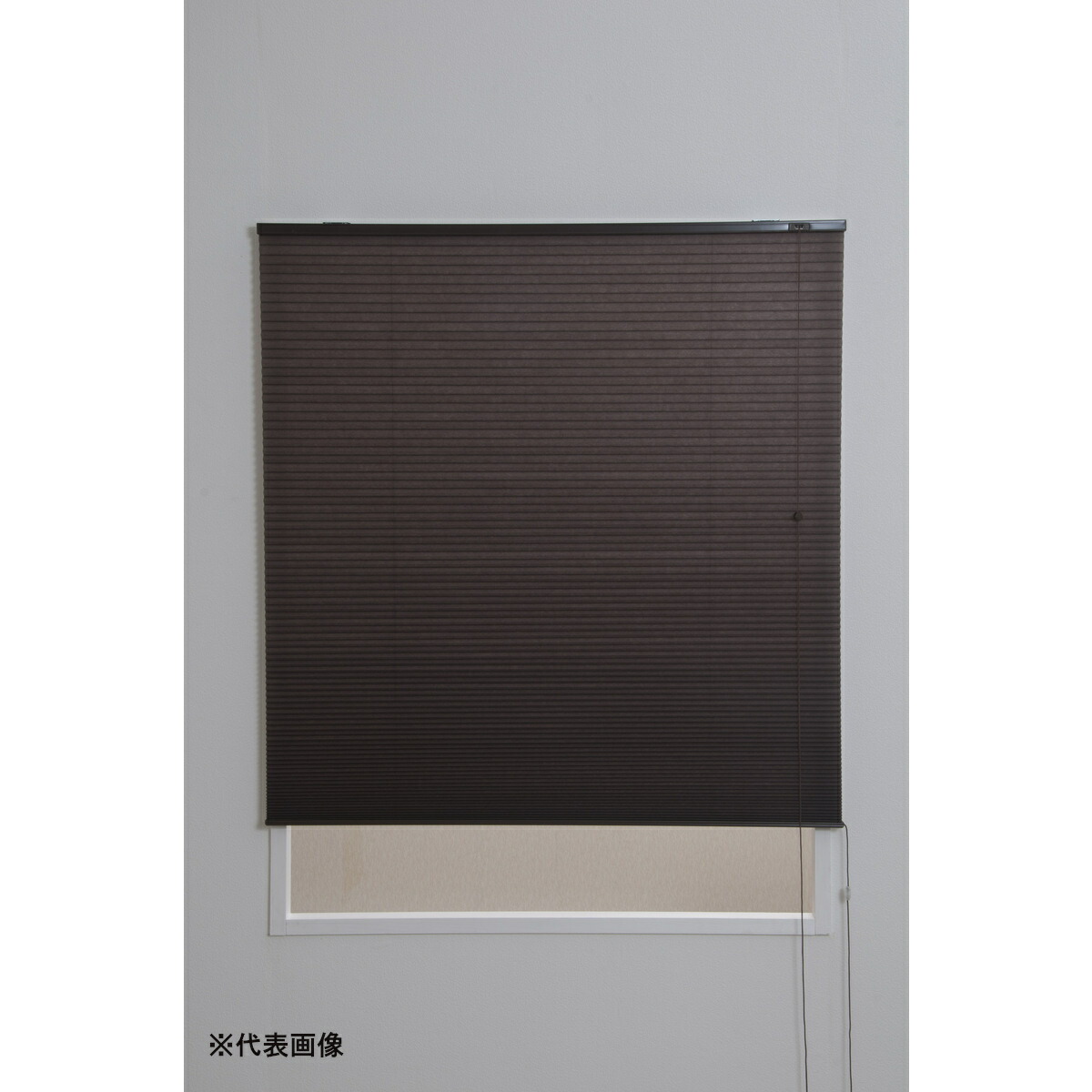 フルネス ハニカムブラインド 彩 ブラウン 180×135cm L6324 【メーカー直送・代引不可・置配不可・配送地域限定】
