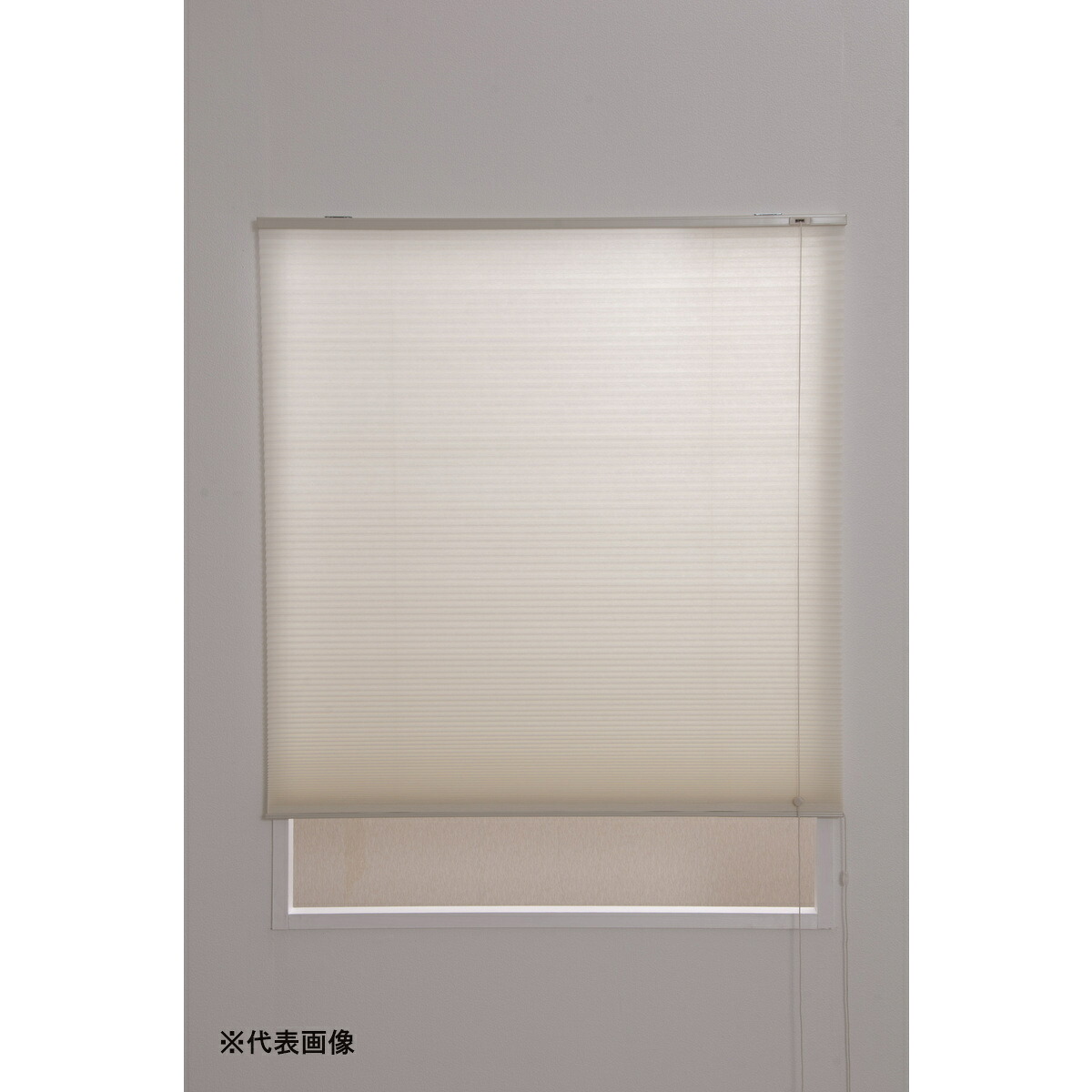 フルネス ハニカムブラインド 彩 アイボリー 180×180cm L6325 【メーカー直送・代引不可・置配不可・配送地域限定】