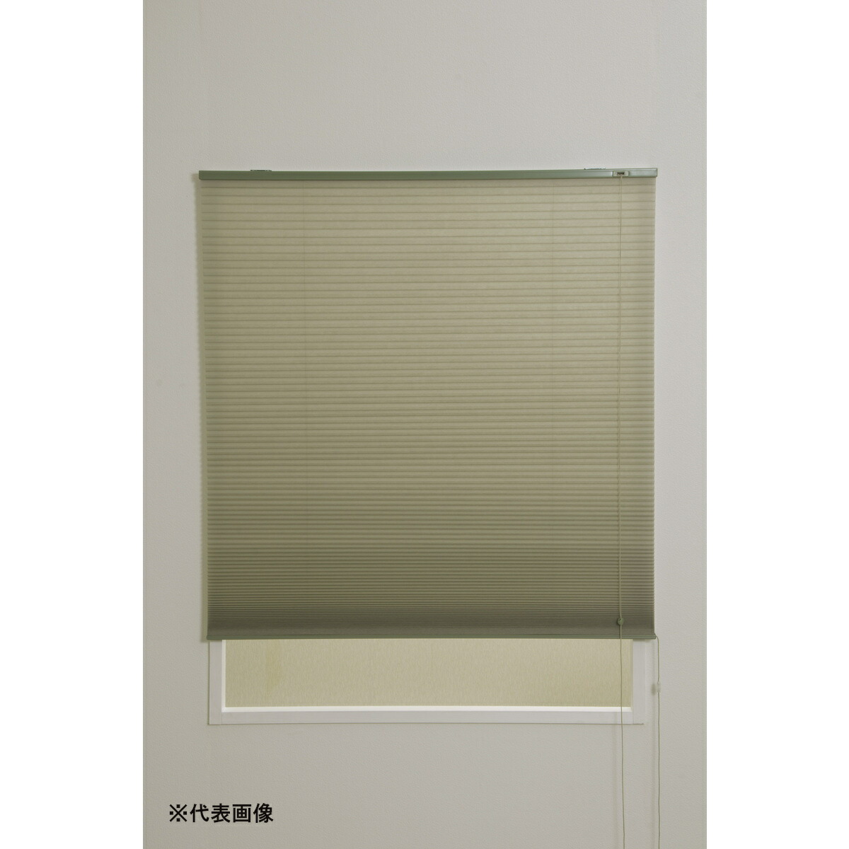 フルネス ハニカムブラインド 彩 グリーン 180&times;180cm L6326 【メーカー直送・代引不可・置配不可・配送地域限定】｜Arclands Online 支店