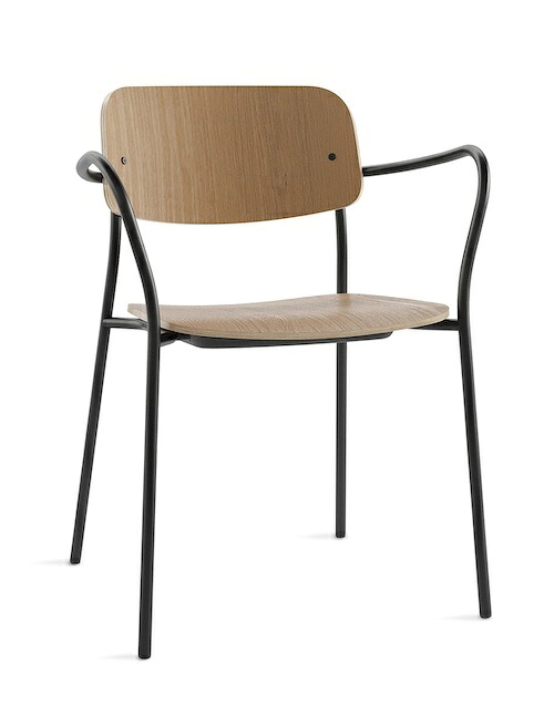 ▼▼▼COLLECTION LIVING（寄せあわせリビング）Cerantola【チェラントラ社】COLOS【コロス】スタッキングチェア（腕付き添い人） DAILY2 CHAIR デイリー2女性議長 色：自然的【研ぎ澄ます品】Made インチ Italy