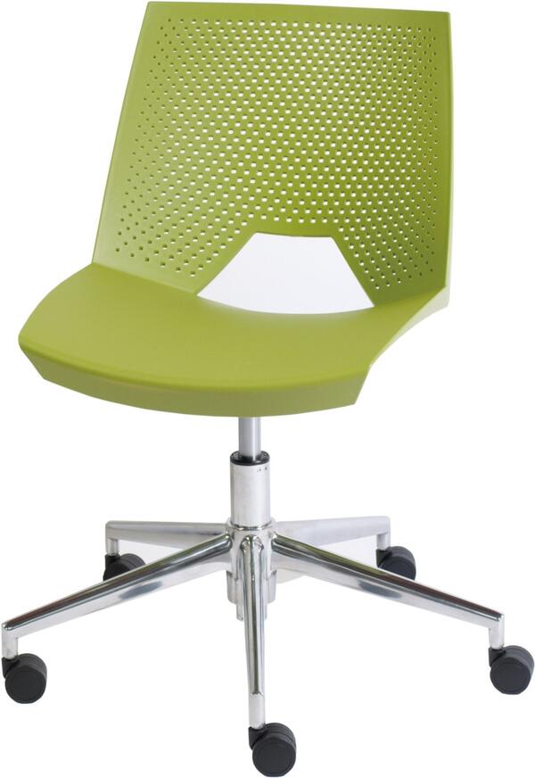 ▼▼▼COLLECTION LIVING（寄せあわせリビング）Cerantola【チェラントラ社】スウィーベルチェア  STRIKE CHAIR ストライク女性議長 色：菩提樹緑であることSTRIKE SWIVEL-X（ストライクスウィーベルエックス）Made インチ Italy