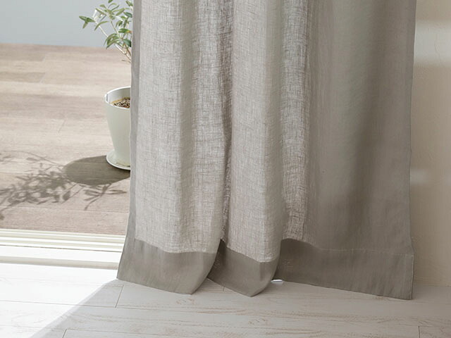 ◆只今!ポイント10倍!◆DDintex(ディーディーインテックス)Curtain【カーテン】Natura(ナトゥーラ) 色:AS(アッシュ) 100×178 【interiorカーテン】|La mia Vita