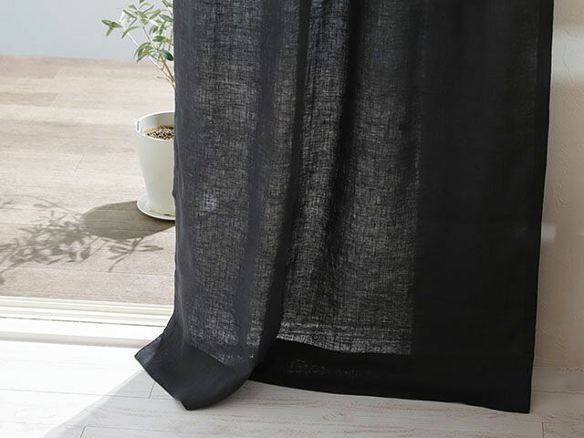 ◆只今！ポイント10倍！◆DDintex(ディーディーインテックス）Curtain【カーテン】Natura（ナトゥーラ）　色：CGY（チャコールグレー）　100&times;178　【interiorカーテン】｜La mia Vita 12,870円