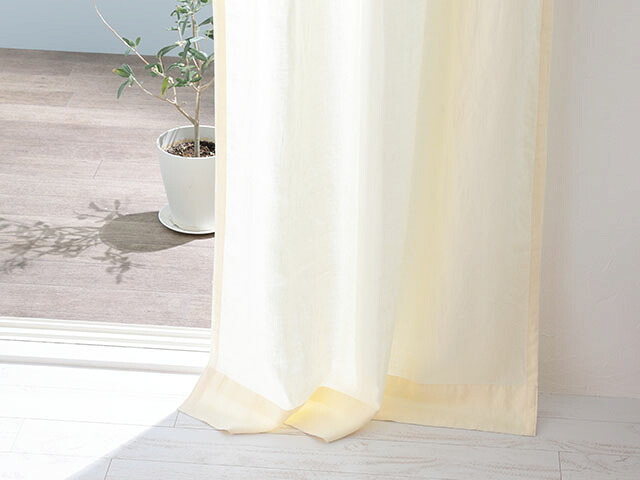 ◆只今！ポイント10倍！◆DDintex(ディーディーインテックス）Curtain【カーテン】Natura（ナトゥーラ）　色：CR　100&times;200　【interiorカーテン】｜La mia Vita