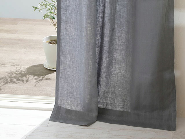 ◆只今！ポイント10倍！◆DDintex(ディーディーインテックス）Curtain【カーテン】Natura・Due（ナトゥーラ・ドゥーエ）　色：MGY（ミストグレー）　100&times;178　【interiorカーテン】｜La mia Vita 12,705円