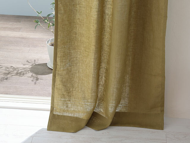 ◆只今！ポイント10倍！◆DDintex(ディーディーインテックス）Curtain【カーテン】Natura（ナトゥーラ）　色：WL（ウィロー）　100&times;178　【interiorカーテン】｜La mia Vita