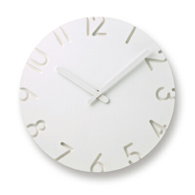 電波時計 リキスチールクロック WR08-24 WH Lemnos 渡辺力 Amazon.co.jp: レムノス 掛け時計 電波時計 アナログ リキ