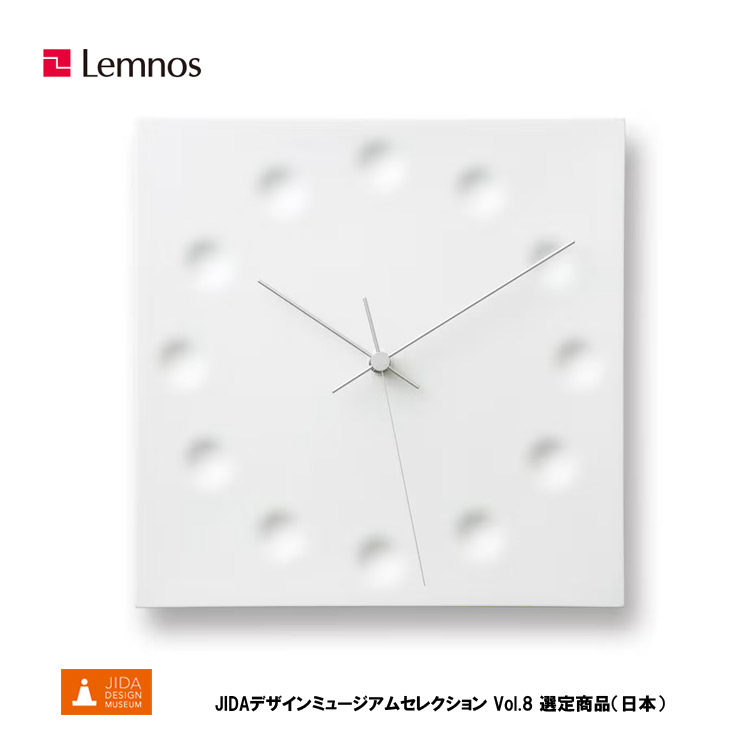 ／新生活へポイント5倍！／ 【デザイン：塚本カナエ】 Lemnos（レムノス） インテリアクロック DROPS　DRAW　THE　EXISTANCE