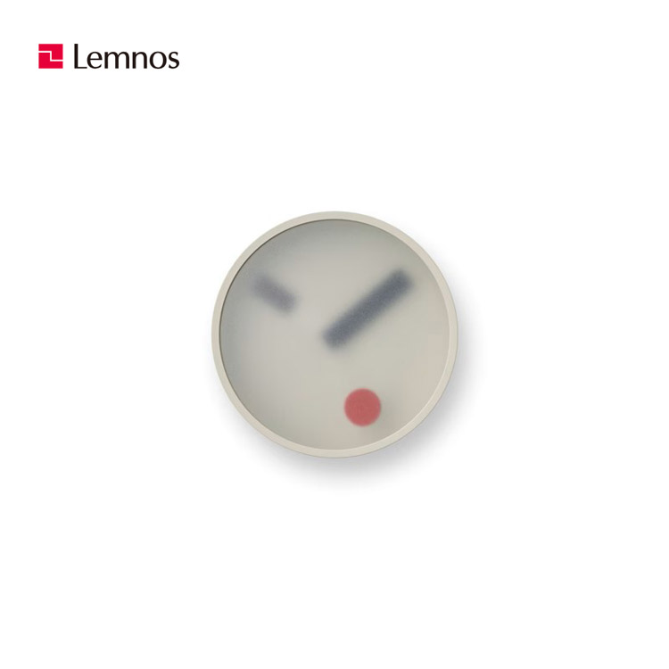 ／新生活へポイント5倍！／ 【デザイン：小泉誠】 Lemnos（レムノス） インテリアクロック kehai KM22-01 GY / コンクリート