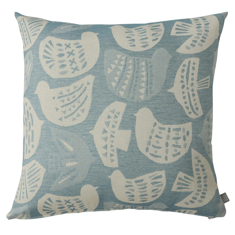 Coral&Tusk クッションカバー　キルト CORAL&TUSK「Falling Feathers Pillow」羽根の舞う クッション