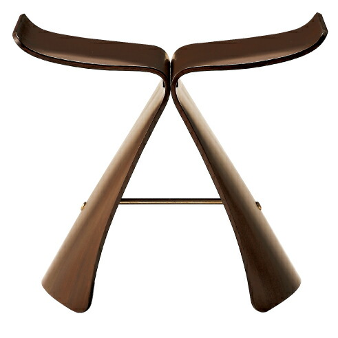 楽天市場】天童木工柳宗理バタフライスツールローズウッドクッション